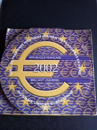 Francia  2002 cartera INCOMPLETA 