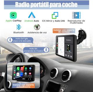 AWESAFE Reproductor de CarPlay/Android Auto/iOS 