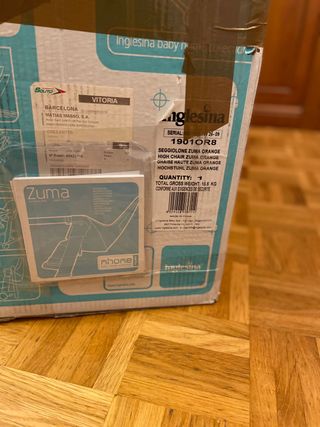 INGLESINA ZUMA Baby home Seggiolone arancione