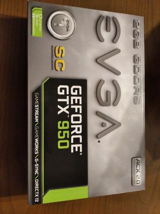 tarjeta gráfica evga gtx 950