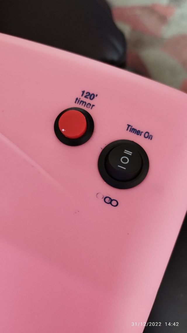 forno fornetto lampada per manicure unghie nail