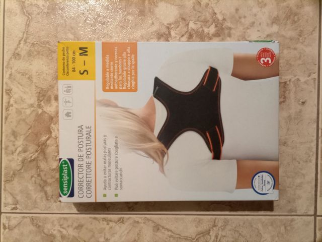 corrector de postura talla S - M