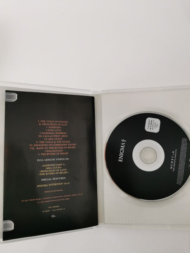 Lote de 2 DVD de Enigma