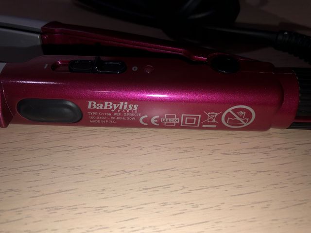 BaByliss plancha de viaje.