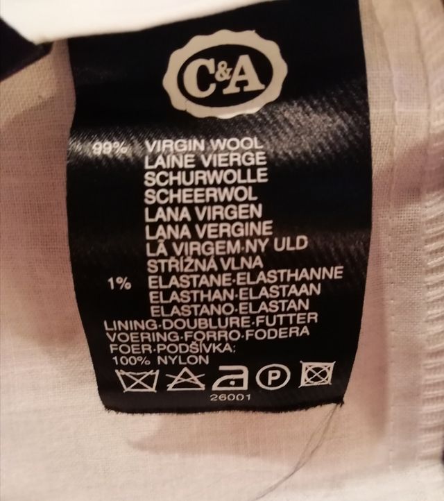 TRAJE DE CHAQUETA DE CABALLERO 