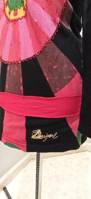 Camiseta manga larga Desigual talla M
