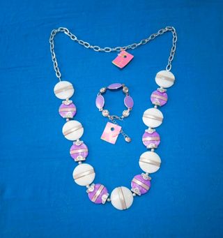 Conjunto de collar y pulsera 