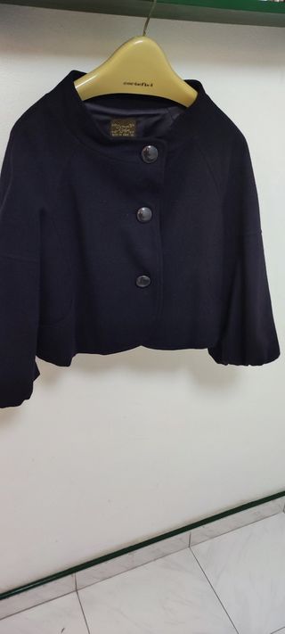 chaqueta corte torera de lana