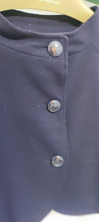 chaqueta corte torera de lana