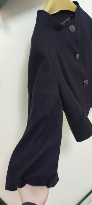 chaqueta corte torera de lana