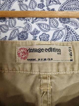 Pantalones rectos Vintage Edition