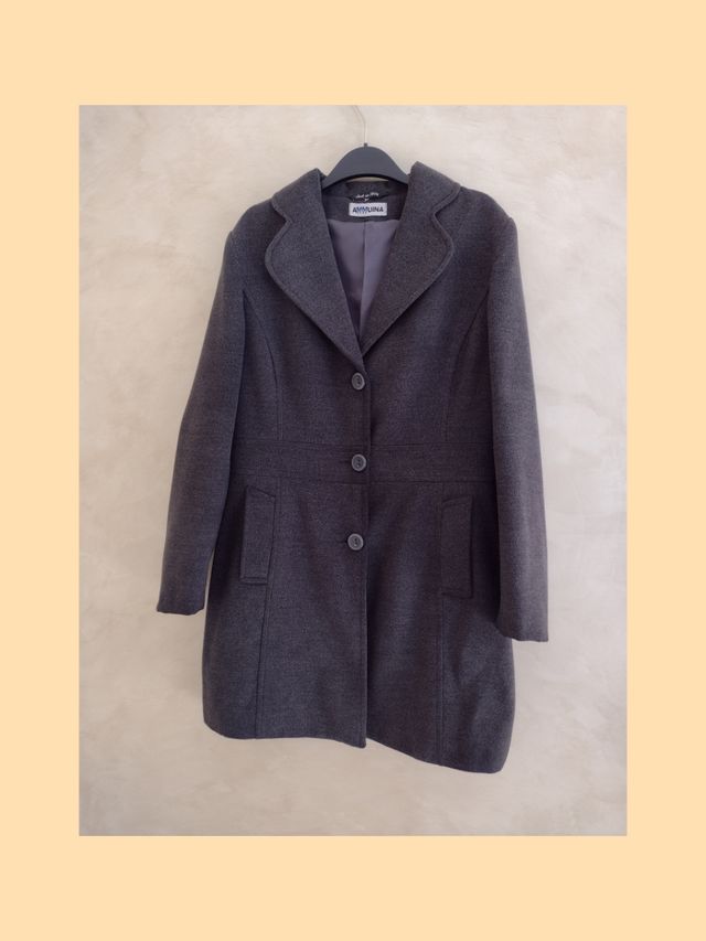 Cappotto grigio donna