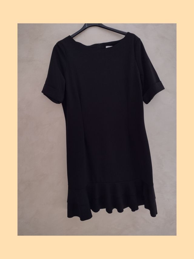 vestito nero invernale