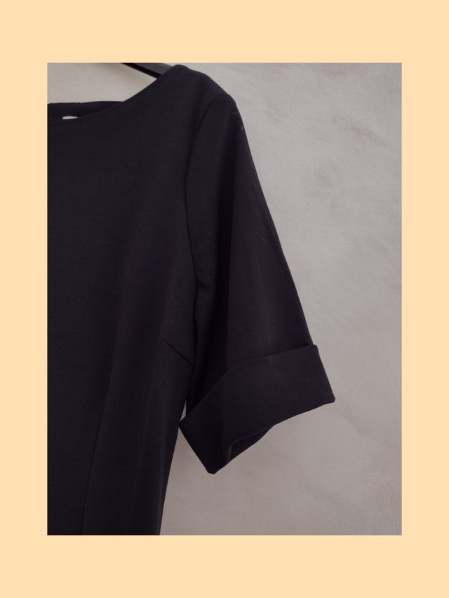 vestito nero invernale