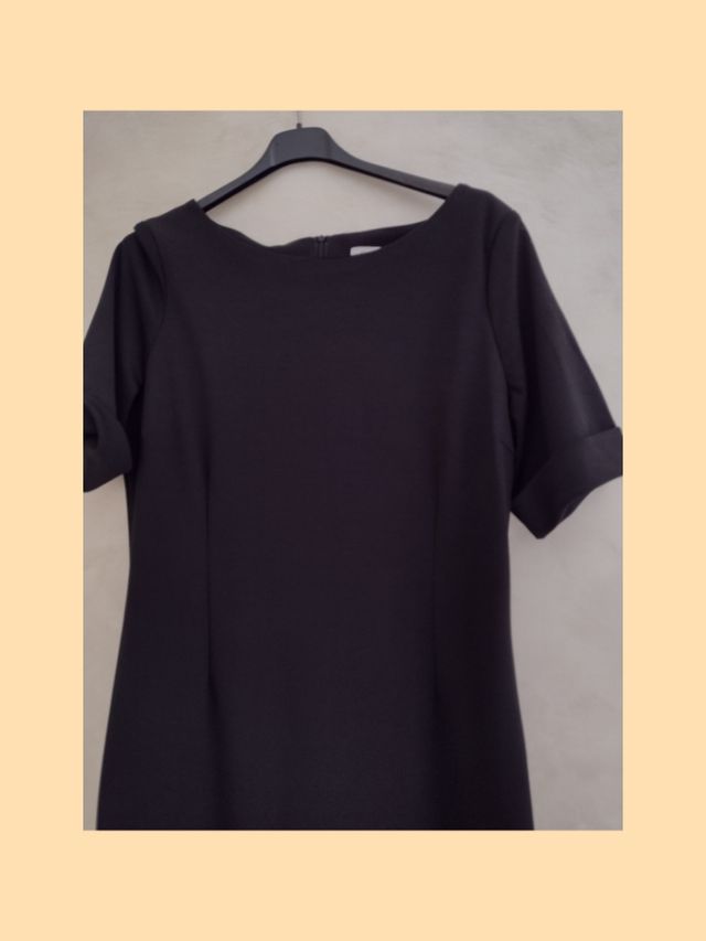 vestito nero invernale