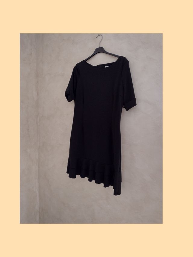 vestito nero invernale