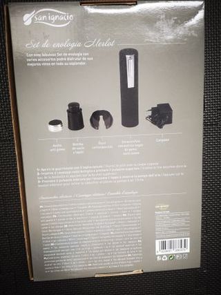 Set enología San Ignacio Merlot