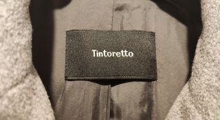 Abrigo largo mezcla lana virgen - marca Tintoretto