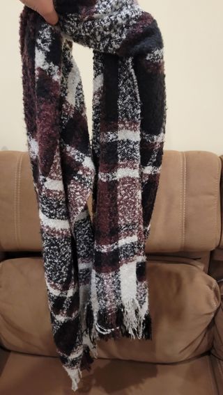 Bufanda oversize Pimkie cuadros