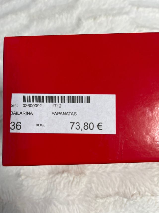 Bailarinas Beige Comunión talla 36