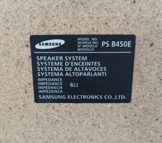 MINICADENA SAMSUNG MAX B450