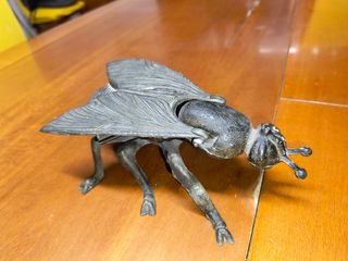 Posacenere vintage Mosca in ottone