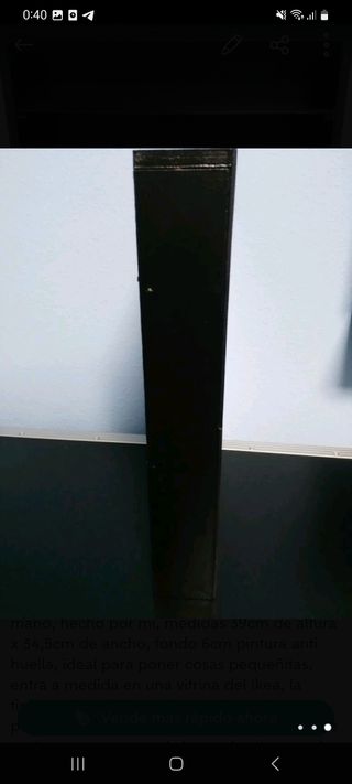 mueble estanteria hecha por mi a mano