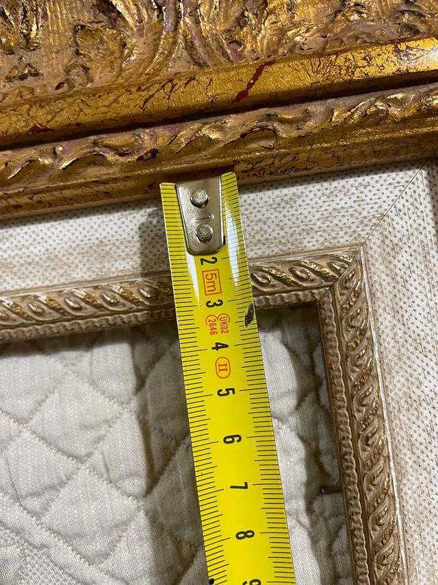 Marco de madera grande para oleo