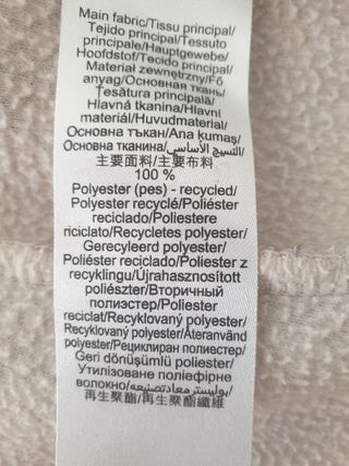 Forro Polar Mujer Cuello Subido Talla XS beis