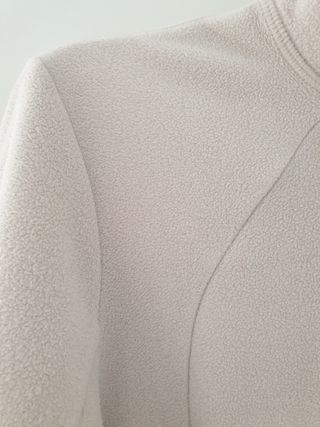 Forro Polar Mujer Cuello Subido Talla XS beis
