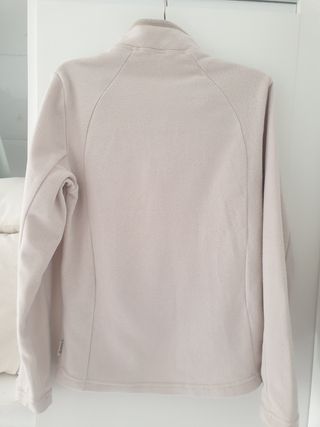 Forro Polar Mujer Cuello Subido Talla XS beis