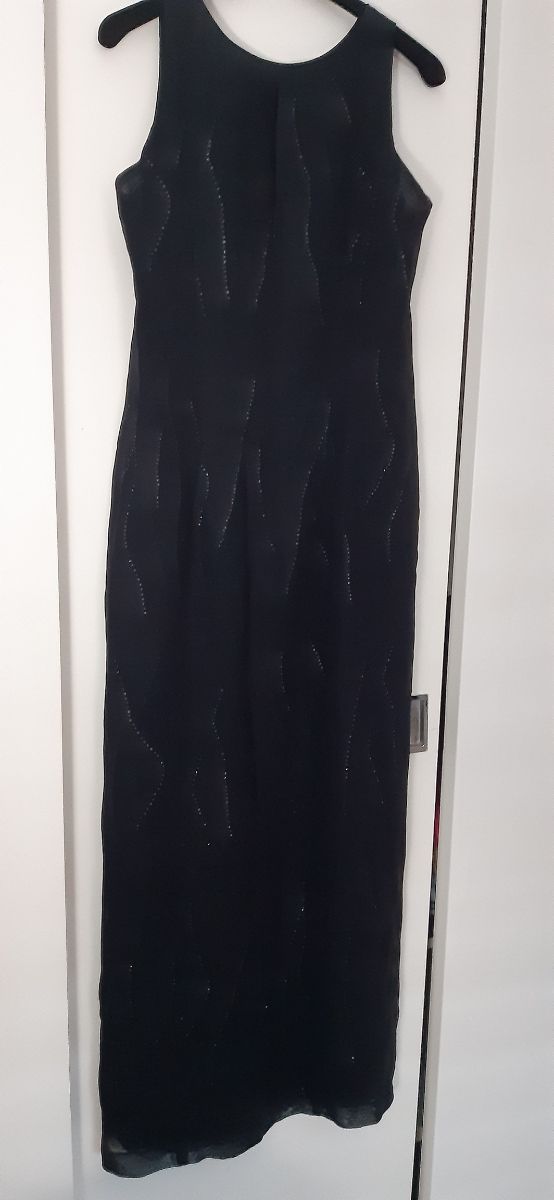 Vestido negro Trucco talla 42