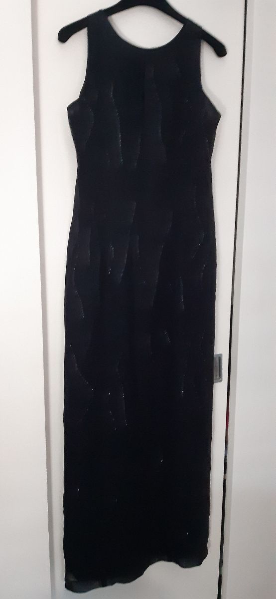 Vestido negro Trucco talla 42