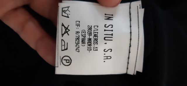 Vestido negro Trucco talla 42