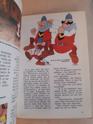 La flauta de los 6 pitufos. Super antiguo.