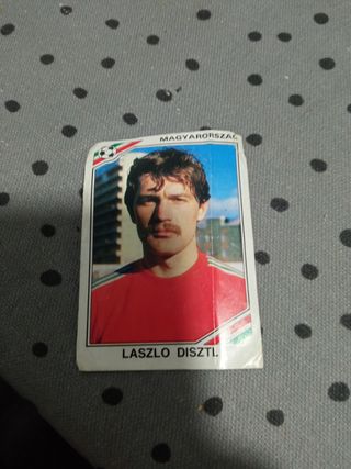 laszlo disztl cromo mundial 86