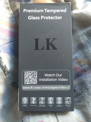 Premium Tempered glass protector sin estrenar