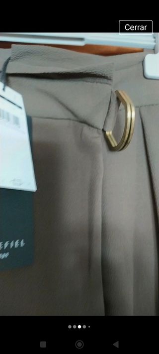 pantalón Verde Cortefiel tl