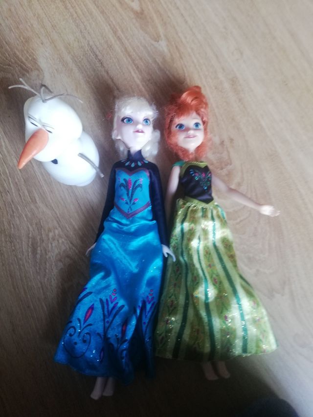 elsa, Ana y olaf