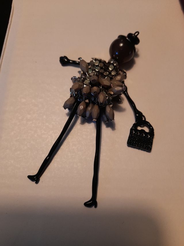 ciondolo in metallo snodabile