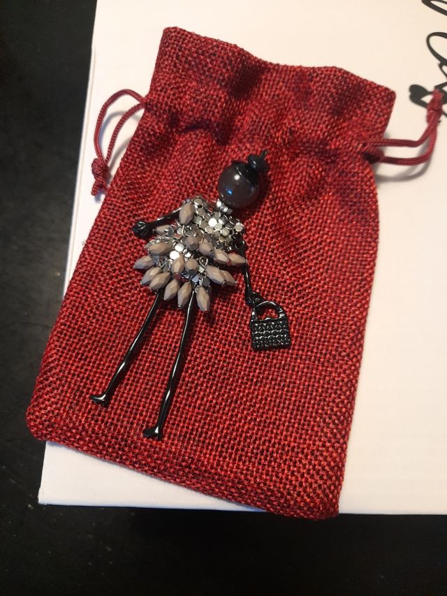 ciondolo in metallo snodabile