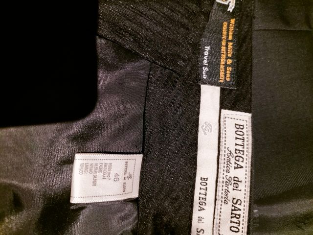 Completo uomo. Bottega del sarto