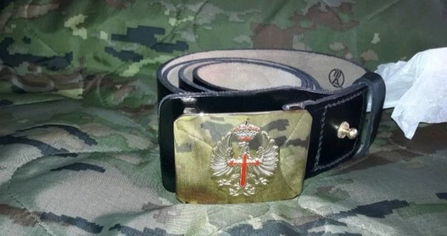 cinturón militar gran gala colección