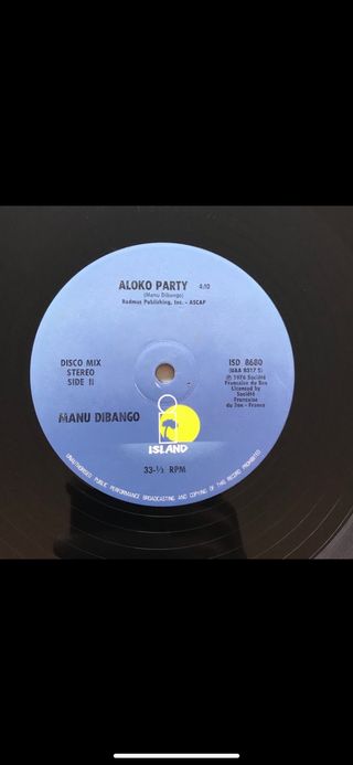 MANU DIBANGO  1976      MUY BUEN ESTADO!!