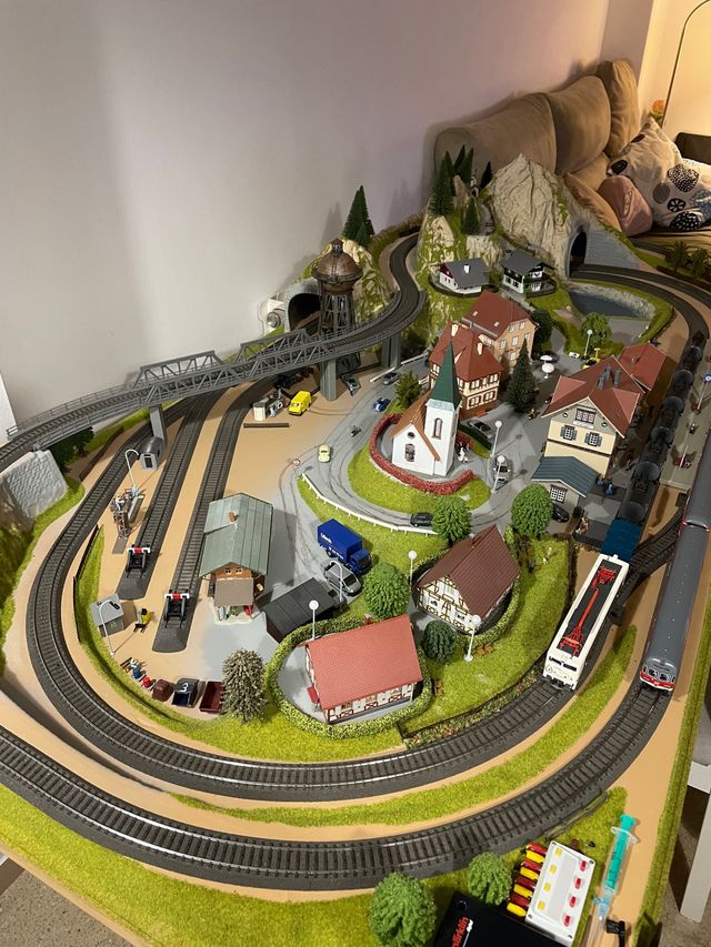 Maqueta tren Noch H0 sistema Marklin de segunda mano por 2.500 EUR en ...