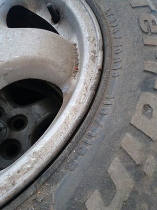 ruedas land rover
