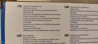 Vigilabebés Miniland Digimonitor 2.4" plus