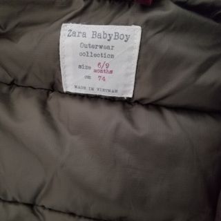 abrigo de bebé  "Zara"