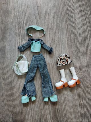 outfit muñeca bratz cloe primera edicion
