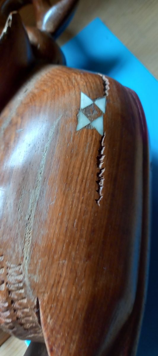 statua elefante in legno